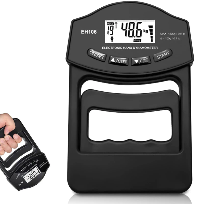 Power Supply Tester - Dinamômetro Digital de Mão 396Lbs/180Kg com