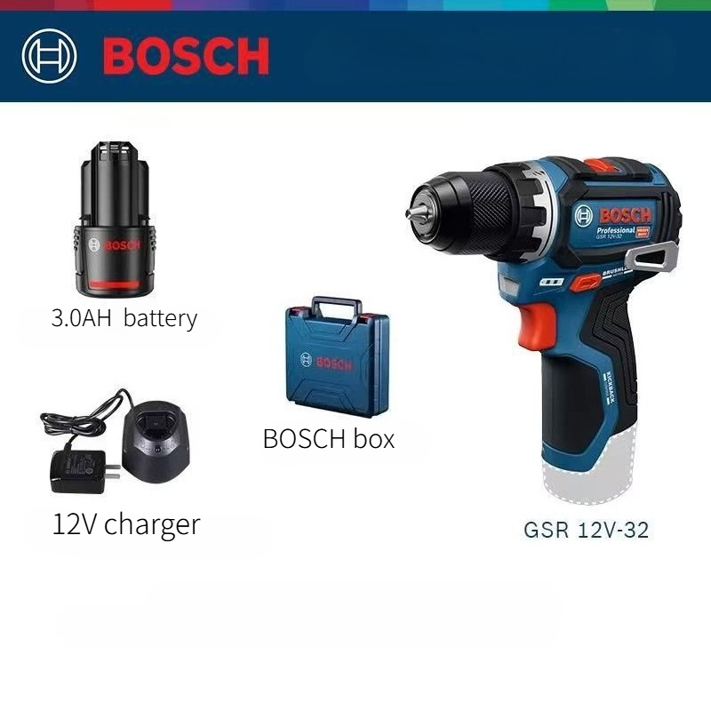 Power Supply 12V - Parafusadeira de mão recarregável Bosch 12V