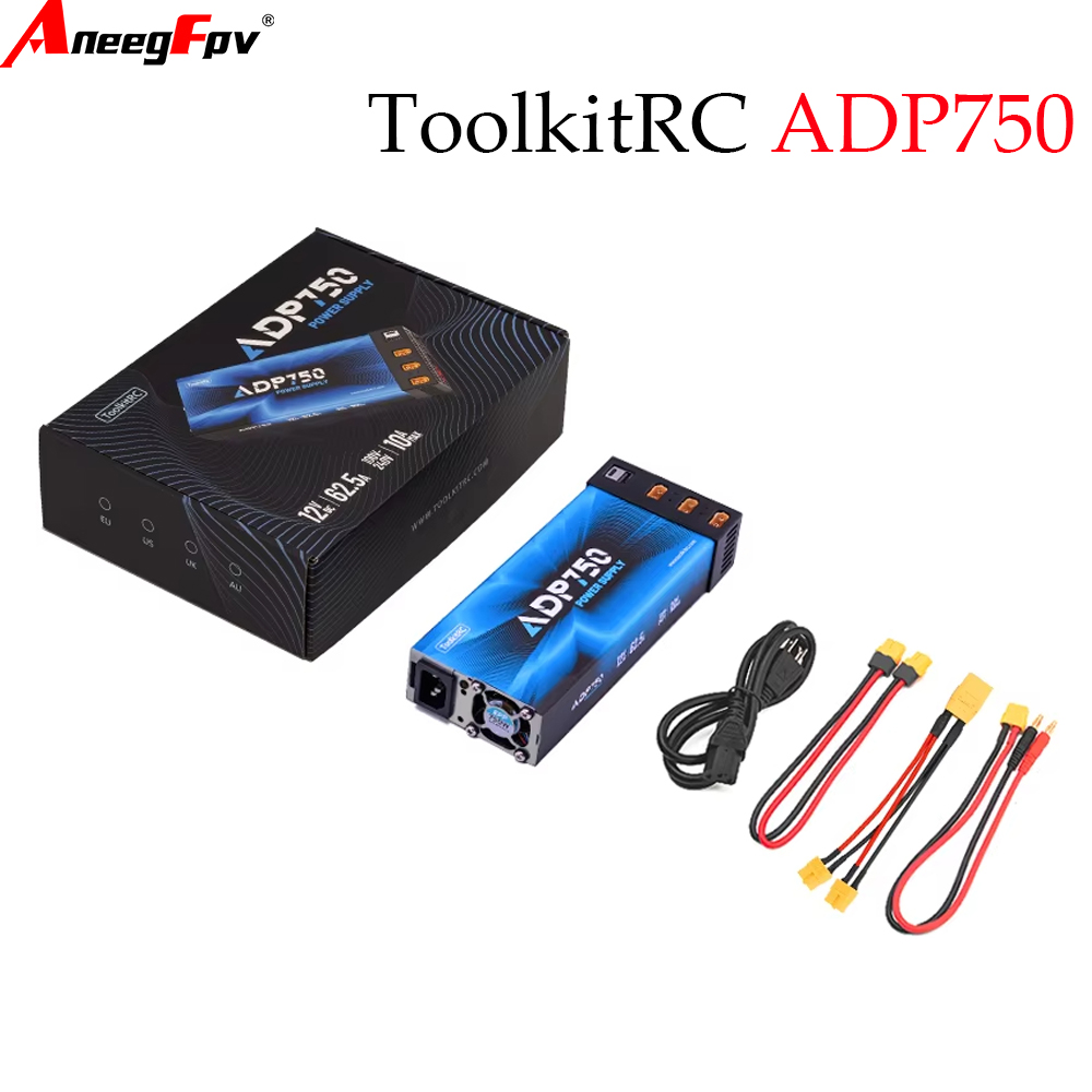 Power Supply 750W - Adaptador de fonte de alimentação ToolkitRC