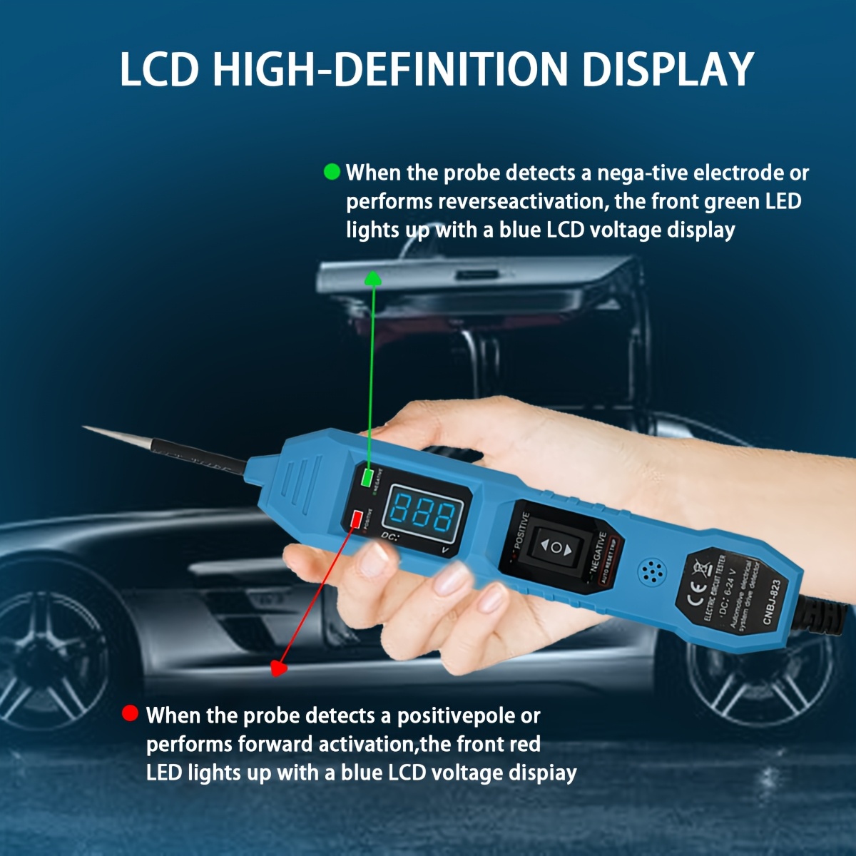 Testador de Circuito Automotiv - Power Supply Tester avaliação e preço