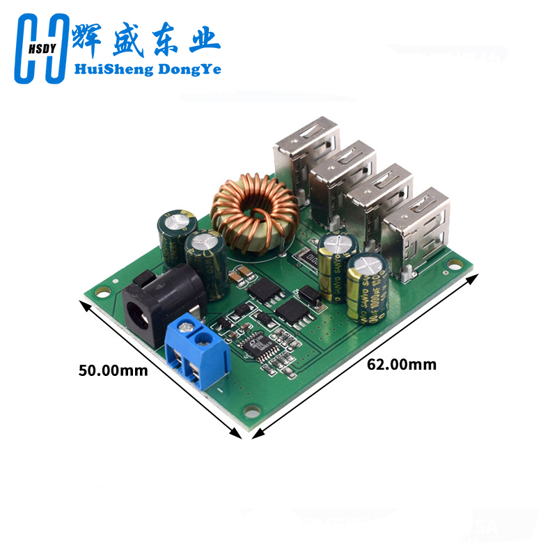Dc dc 7v-60v para 5v 5a 4 quat - Pc Power Supply avaliação e preço