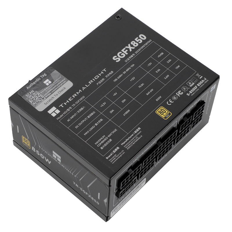 Thermalright SGFX850 Gold Módu - Server Power Supply avaliação e preço